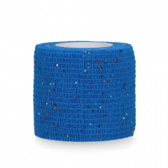 Bandage Animal Blauw Glitter Profi 5 cm