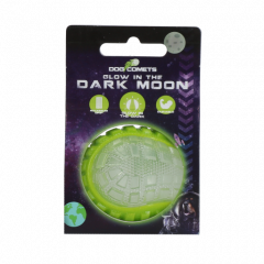 Dog Comets Glow in the Dark Moon Green S