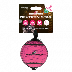 Dog comets Neutron Star Tennisbal met pieper L Roze 1st