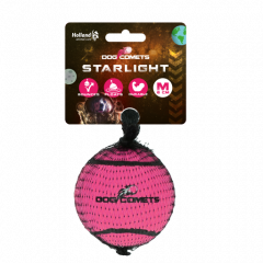 Dog comets Starlight Tennisbal M Roze 1st