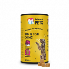 Excellent Pets Skin and Coat Chews 60 Treats