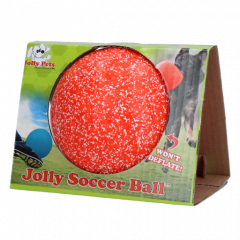 Jolly Soccer Ball 15cm Oranje/Wit