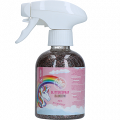 Lucky Horse Unicorn Rainbow Glitter Spray