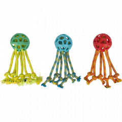 Pawise Play-N-Tug Rope Octopus