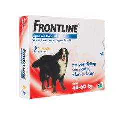 Frontline hond XL >40 kg 6 pipetten