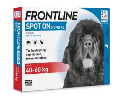 Frontline hond XL >40 kg (4 pipetten á 4,02ml)