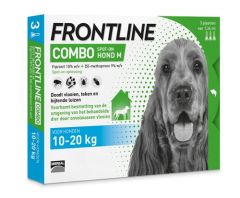 Frontline Combo hond M 10-20 kg (3 pipetten á 1,35ml)