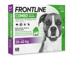 Frontline Combo hond L 20-40 kg (3 pipetten á 2,68ml)