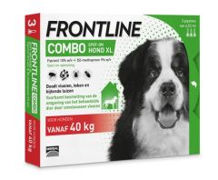 Frontline Combo hond XL > 40 kg (3 pipetten á 4,02ml)