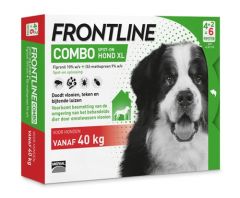 Frontline Combo hond XL >40 kg (6 pipetten á 4,02ml)