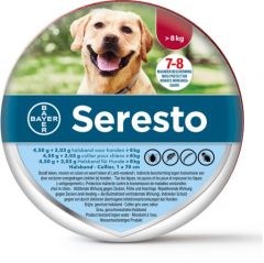 Seresto vlooien en tekenband grote hond