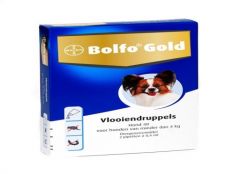 Bolfo Gold Hond 40 <4 kg 2 pipetten