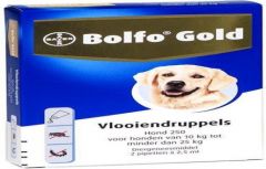 Bolfo Gold Hond 250 >10 kg 2 pipetten