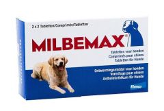 Milbemax hond (4 tabletten)