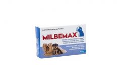 Milbemax puppy en kleine hond (4 tabletten)