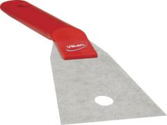 Handschraper Vikan RVS 40504 rood 24 cm