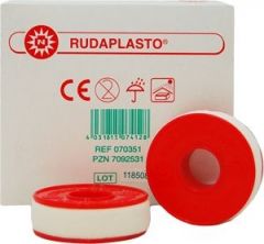 Rudaplast wit 1,25cm x 9,14m VX