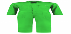 Kinderoverall Appelgroen mt. 74