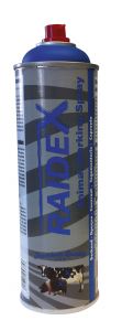 Merkspray Raidex Premium blauw  V/Rv 500 ml