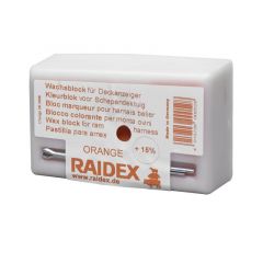 Kleurblok metaal Raidex oranje