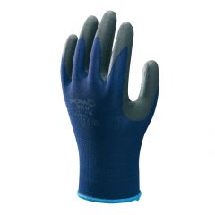 Handschoen SHOWA 380 Foam grip Pro zwart/blauw mt XL