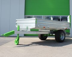 Gegalvaniseerde Zocon kiepwagen 4,5 ton kipper 4.5 ton
